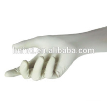 Latex surgical glove powder free